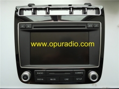 VW RCD550 7P6035162B P6035195D Volkswagen 2015-2016 Touareg 7P Stereo Radio Alpine 6 Disc CD changer Audio Media Phone SD Card Bluetooth Climate MP3