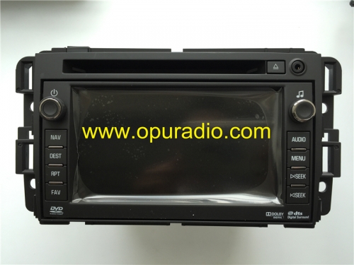 GM 22776897 Radio DENSO Navigation DW468100-6860 pour 2010-2011 Chevrolet Tahoe Avalanche Silverado Suburban GMC YUKON Lecteur CD de voiture Sierra Vi