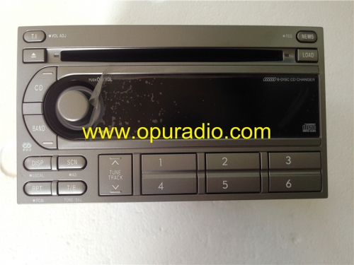 nuevo KENWOOD CD RECEIVER GX806EF2 6-DISC CD CHANGER para Subaru Forester radio de coche Y39-1772-70