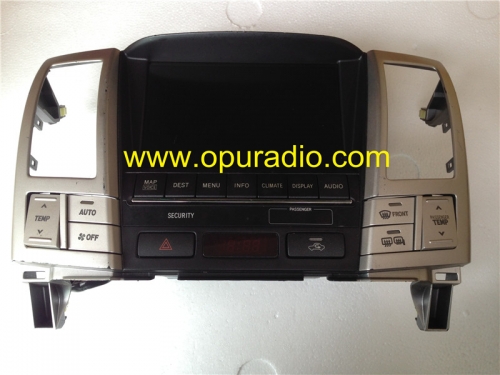 Toyota 86110-48320 affichage terminé moniteur pour Lexus RX330 RX350 06-08 Fujitsu ten 134000-38300101 pièces de réparation audio de voiture