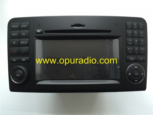 Alpine BZ9831 6 CD Unidad principal del cambiador de DVD para Mercedes Benz Comand NTG2.5 SAT NAV A1649007101 2401 Navegación para automóvil HDD SD MP