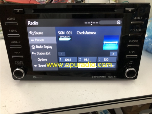 Panasonic Automotive 86140-08110 Keine JBL für 2018 Toyota Sienna Auto Audio MAP APPS SiriusXM HD Radio