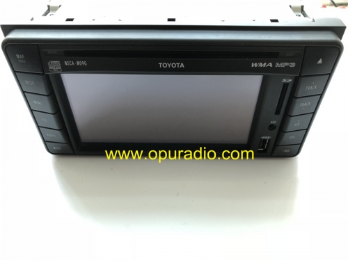 AVN TNS510 KIT 2010 TOYOTA AVENSIS Diesel Estate 5 puertas SAT NAV PZ445-00333 AISIN AW 86113-60V860 SD AUX USB AUDIO TEL MAP VOZ RDS WMA MP3 NSCA-W09