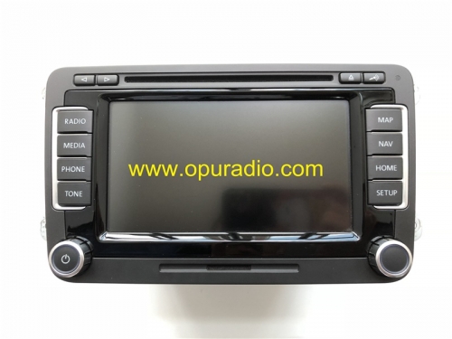 RNS510 SSD Continental Radio Navigation pour 2014 et jusqu'à VW Passat Golf Jetta Skoda Seat voiture audio Media Phone MAP GPS Bluetooth CD DVD Player