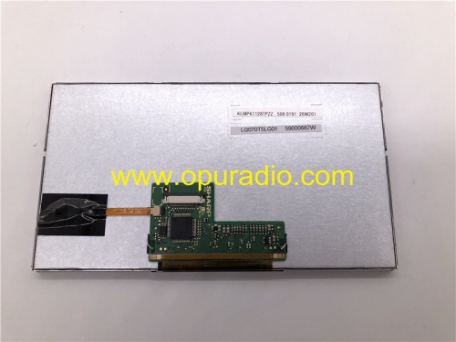Pantalla LCD SHARP de 7 pulgadas LQ070T5LG01 Monitor de pantalla para reemplazo de audio de radio de coche