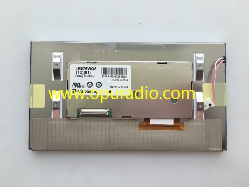 Pantalla LG pantalla LB070WQ5-TD01 LB070WQ5 (TD) (01) de LG para Opel Vauxhall Buick Regal panel de pantalla lcd de navegación por dvd para autos