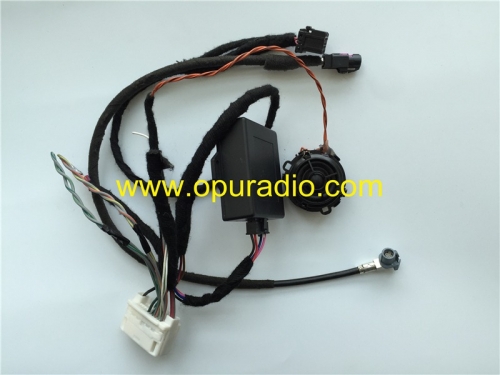 Tester wirings with Emulator for 13-17 Fiat Freemont car audio Media Chrysler Dodge CD player Journey RB5 Changer 8.4N Uconnect 13-16 Dart SiriusXM