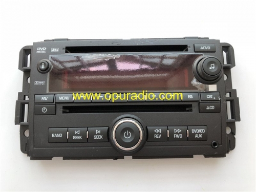 Volumen del panel de la placa frontal para GM Pontiac Torrent GMC Chevrolet Buick Enclave reproductor de DVD y CD para automóvil