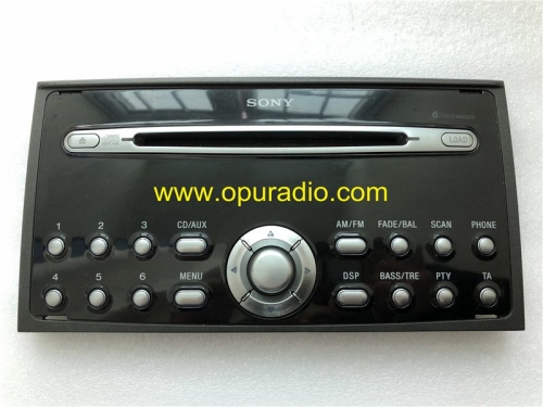 Panneau de façade pour radio SONY 6 CD FoMoCo Ford Focus Mondeo C-MAX MK3 audio de voiture