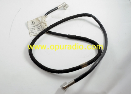 Cable de conexión OEM a la línea de radio A2045405706 conector negro a conector blanco para audio de DVD de coche tipo A de Mercedes-Benz