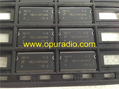 MT 48LC16M16A2-7 IC de memoria para reparación de radio de coche 5 piezas / lote