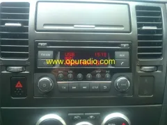 Verdaderamente Display 32 Pin para 2010-2012 Nissan Juke Qashqai X-Trail Daewoo Radio Renault reproductor de CD Bluetooth
