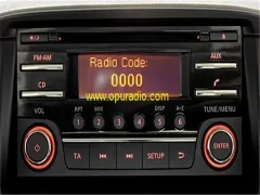 Verdaderamente Display 32 Pin para 2010-2012 Nissan Juke Qashqai X-Trail Daewoo Radio Renault reproductor de CD Bluetooth