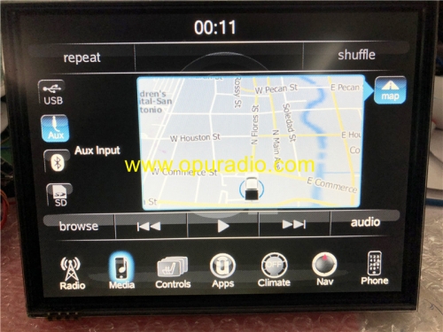 Carte mère VP3 VP4 avec carte pour Jeep Chrysler Dodge Ram navigation de voiture Audio Media Version USA