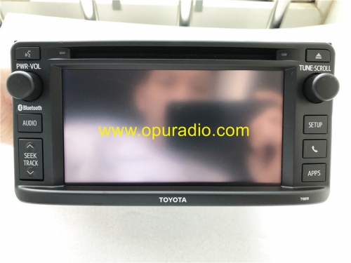 PU810-86515 Radio Touch Screen T10019 for 2017-2019 TOYOTA 86 Audio BT APPS Hands free Pioneer CVH-2848