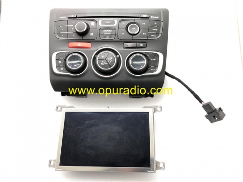 Pantalla con control de volumen de placa frontal para la prueba Citroen DS3 DS4 DS5 navegación del coche