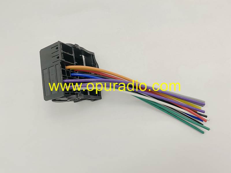 Harness wiring cable connector, 09-13 VW Volkswagen CC AM FM SAT 6-CD Radio  Player Receiver