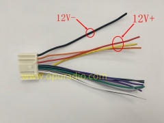 Power Harness Wiring Cable for 2015 2016 2017 Nissan Sentra Car CD Player Radio