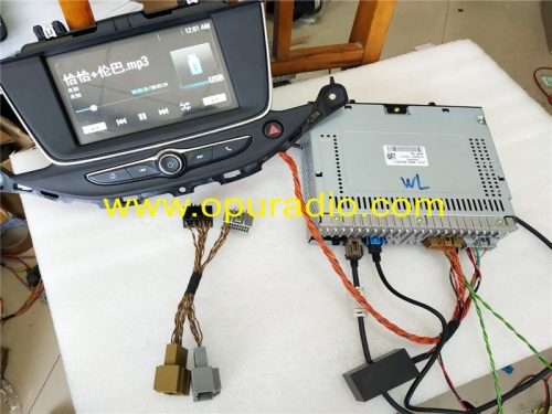 Probador de cableado para 2015-2017 Opel Vauxhall Astra K pantalla táctil LC7S Power Up en banco