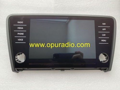 TM080RDHP06-00 8Inch LCD Display with touch for VW Skoda Octavia 2019 radio 5Q0 035 874C Car Replacement