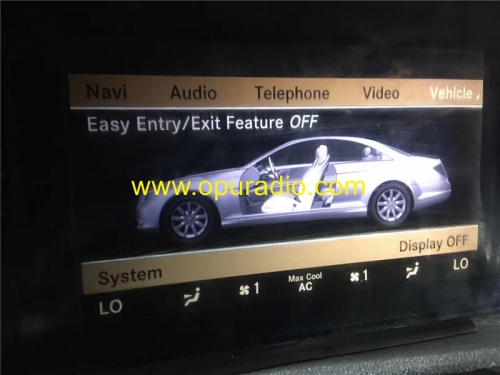 Service de réparation Mainboard Unité de tête de la carte mère pour 2011 Mercedes Benz W216 CL63 Radio de Navigation de voiture