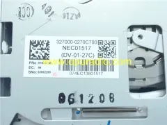 DV-01-27C Mecanismo de la plataforma del cargador de la unidad de DVD para Becker BE6313 BE6355 BE6381 Navegación Audi MMI 2G A8 2004-2009 4E0 919 887