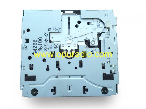 Mécanisme de plateau de chargeur de lecteur de DVD simple Mitsubishi avec 2 connecteurs noirs PCB-DVD2 exact pour Volvo S60 RTI XC90 3AF295A Système d