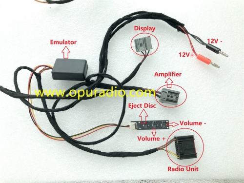 Wiring Tester With Emulator For 2010-2012 Land Rover Discovery 4 car Navigation Range Rover Sport L322
