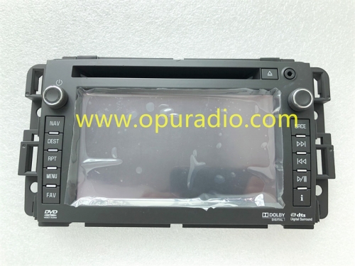 Placa frontal de pantalla táctil para GM Chevrolet 2010-2013 Chevy Tahoe Silverado GMC YUKON SIERRA DVD navegación DENSO HDD SATÉLITE RADIO