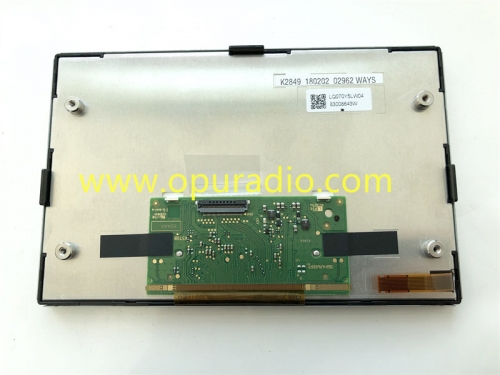 PANTALLA LCD LQ070Y5LW04 PARA 2017-2019 TOYOTA Camry RAV4 Navegación para automóvil Pioneer Radio