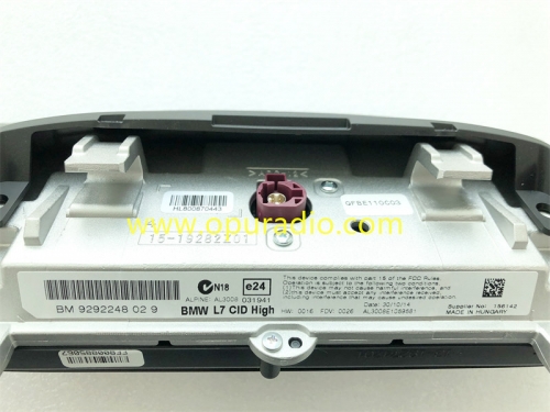 BMW L7 CID High カーナビ BMW NBT/CIC L7 CID High 8.8 INCH Display