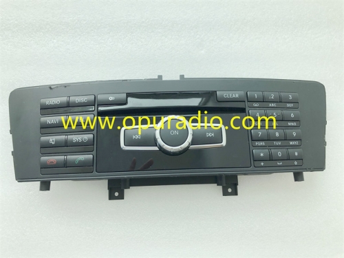 Bouton de panneau avant Panasonic pour Mercedes NTG4.5 6CD W166 Navigation de voiture A1669001408