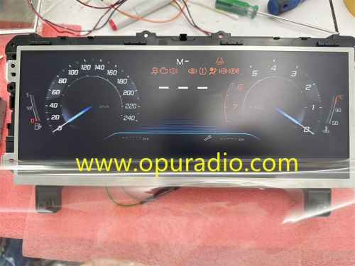 LAM123G032B LCD Display Monitor for Citroen Peugeot Car Instrument Cluster Full Speedometer