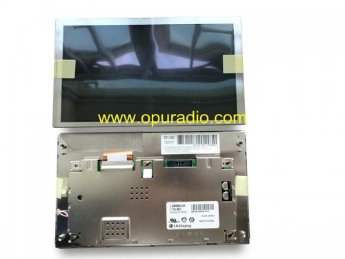 LG Display LB080WV6 TA03 (TA) (03) Écran LCD pour 2007-2013 GMC Yukon Roof Chevy Homelink Overhead Tahoe SUburban Denali lecteur DVD de voiture Media