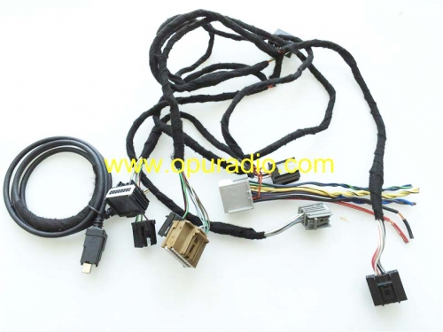 Wiring Harness for Cadillac CUE Touch radio SRX CTS ATS XTS Chevrolet GMC Buick GM car radio power on bench