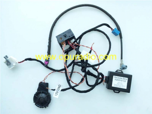 Wiring Harness Cables with decoder for 2015-2017 Mercedes W205 C class C220 C300 C400 C450 C63 ENTRY CD 205 ECE USA power on bench