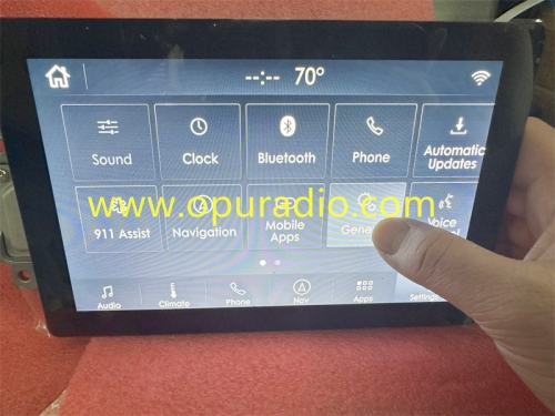 8 zoll Display Mit Touchscreen für 2019 2020 Ford GM auto navigation Audio