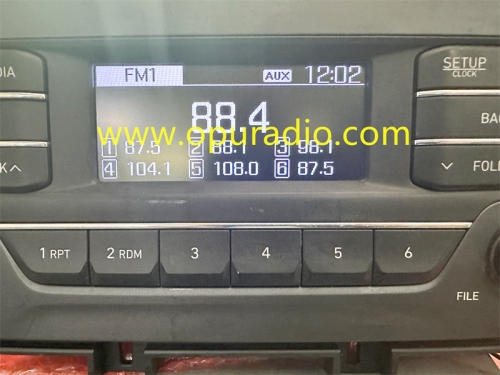 TRULY DISPLAY IPS2N2272 For KIA Hyundai Car CD player White Color