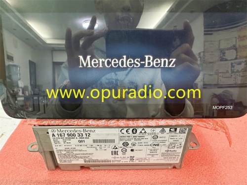 20-23 MERCEDES-BENZ GLE GLS UNIDAD PRINCIPAL DEL RECEPTOR DE RADIO ALTA EE. UU. OEM A1679003312