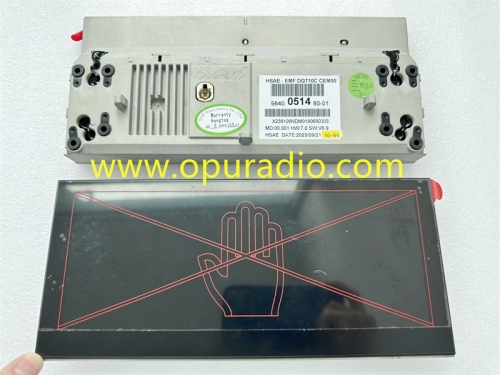 HSAE-EMF DGT10C 2022 2023 Peugeot 3008 Multifunktionsanzeige 9840051480