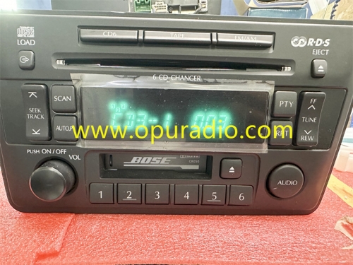 Nissan Infiniti BOSE RADIO 6 cd cassette PN-2439N CR190 Pathfinder QX4 01-03