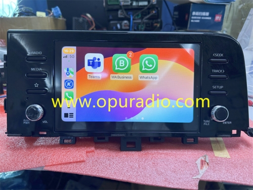 Radio MOBIS 96160Q5EA0FHV para KIA 2022-2024 Navegación multimedia inalámbrica Apple Carplay