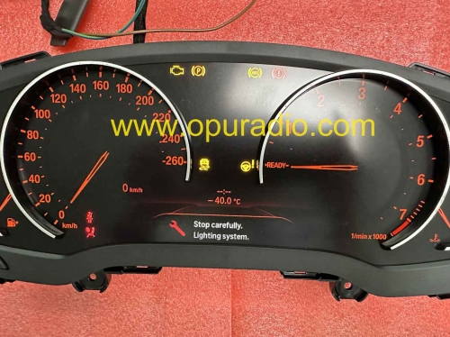 BMW G30 G31 G32 INSTRUMENT CLUSTER SPEEDOMETER 6210 8804444 VDO Dash