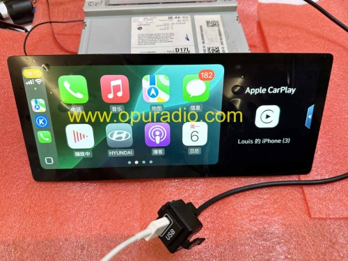 USB HU Connect cable for 2019-2023 KIA Hyundai Carplay Android Auto MOBIS