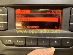 TFT2P3068 LCD DISPLAY RED COLOUR FOR 2019-2022 KIA HYUNDAI MOBIS CAR RADIO