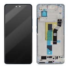 TOUCHSCREEN + DISPLAY LCD + FRAME BLU PER XIAOMI MI 13 LITE 5G ORIGINALE