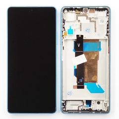 TOUCHSCREEN + DISPLAY LCD + FRAME BLUE FOR XIAOMI POCO F5/REDMI NOTE 12 TURBO 5G ORIGINAL