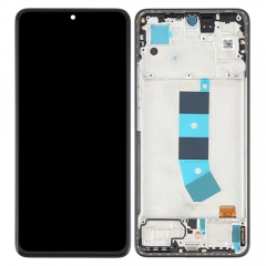 TOUCHSCREEN + DISPLAY LCD + FRAME NERO PER XIAOMI REDMI NOTE 13 4G ORIGINALE