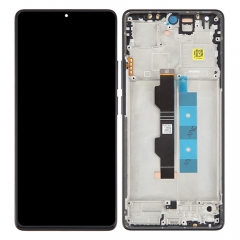 TOUCHSCREEN + DISPLAY LCD + FRAME NERO PER XIAOMI REDMI NOTE 13 PRO 4G/POCO M6 PRO 4G ORIGINALE