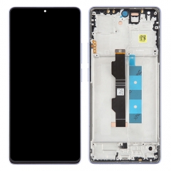 TOUCHSCREEN + DISPLAY LCD + FRAME PURPLE FOR XIAOMI REDMI NOTE 13 PRO 4G/POCO M6 PRO 4G ORIGINAL